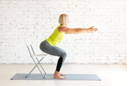 Yoga Chair Pose