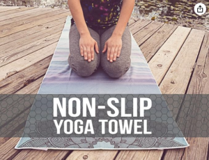 Non-Slip Yoga Towel