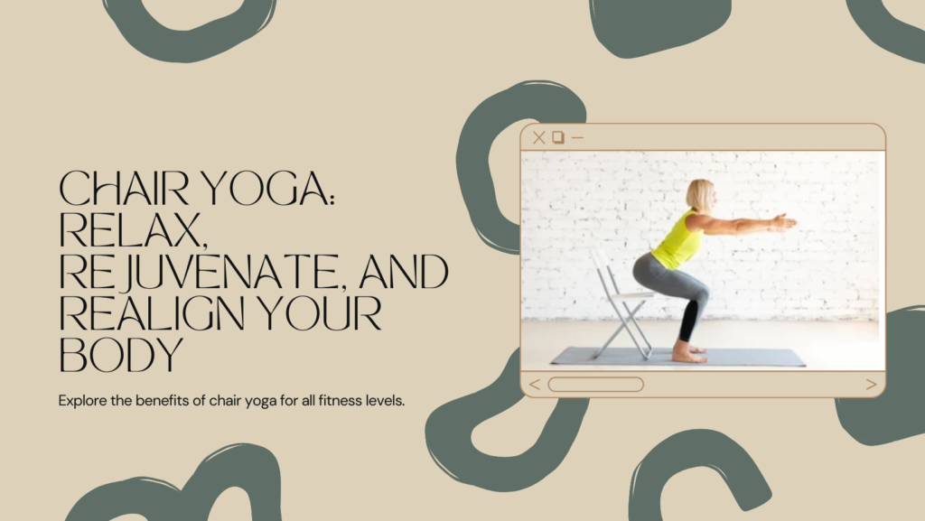 Free Printable Chair Yoga Exercise for Seniors