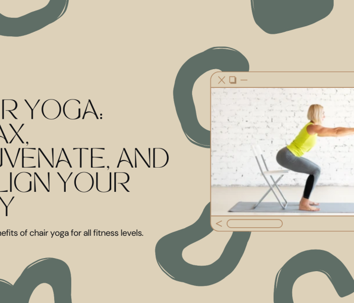 Free Printable Chair Yoga Exercise for Seniors